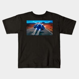 Crash in the Desert Kids T-Shirt